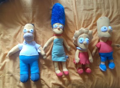 the simpsons plushie set