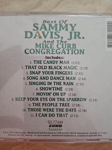 Sammy Davis Jr. CD - Best Of