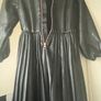 Ted Baker black pleated leatherette Image 3