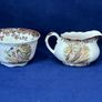 Royal Worcester Palissy Game Series Milk Jug and Sugar Bowl Image 2