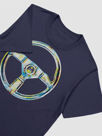 Tshirts: MOMO, Personal, OMP steering wheels