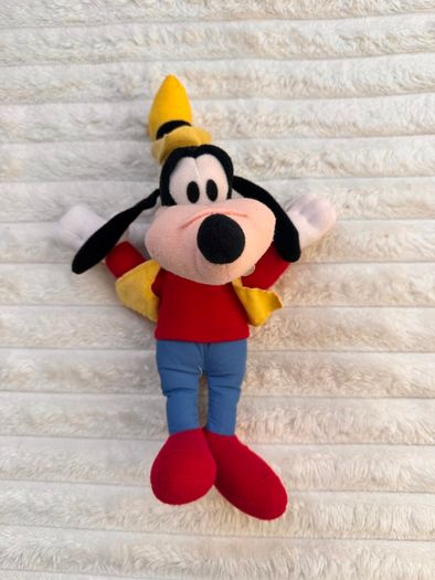 Playskool Disney Goofy approx. 10" (with hat) Plush Vintage Used Please see photos