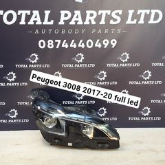 Peugeot 3008 2017-20 full led headlight