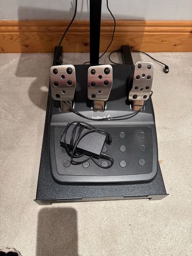 Logitech steering wheel pedals and gear shifter