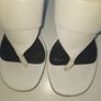 DKNY white leather sandal Image 7