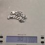 Sterling silver  necklace chain and bracelet Image 3
