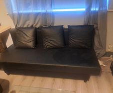 leather sofa bed ikea