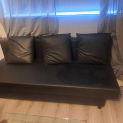 leather sofa bed ikea