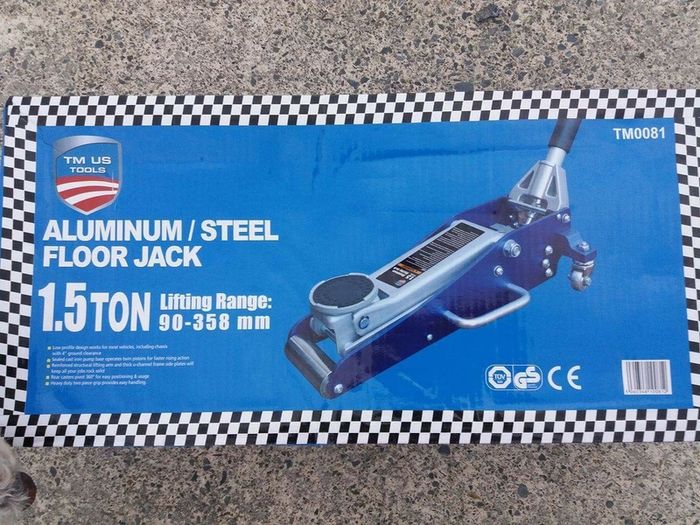 Tm Us Alloy Race Jack 1.5tonne
