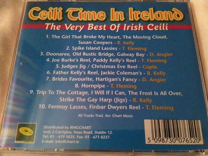 The Very Best Of Irish Ceili Cd