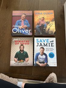Jamie Oliver recipe books