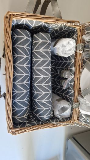Wicker Picnic Basket