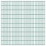 2D Garden Fence Panel & Posts 2008x2030 mm 2 m Green Image 9
