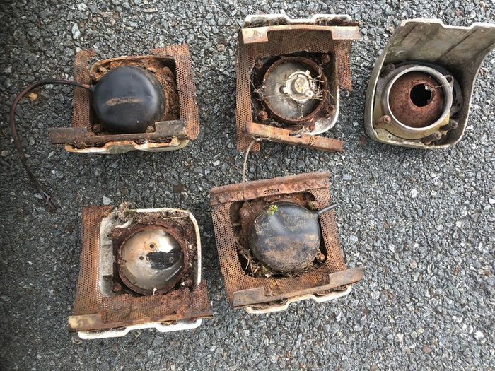 massey ferguson 135 butler headlights