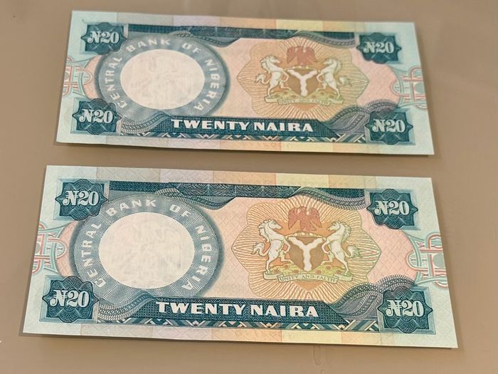 Nigerian Currency - Naira 10, 20 and 50