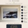 Large Framed Hook Lighthouse  140 x 102 cm Image 2