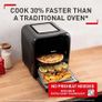 EasyFry 9-in-1, 11L Air Fryer Oven, Grill and Rotisserie 8 Programs inc Dehydrate, Roast, Bake and Toast Black FW501, 2000 W (FREE POSTAGE) Image 4
