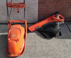 flymo lawnmower & leaf blower