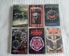 Death metal 90s tapes lot