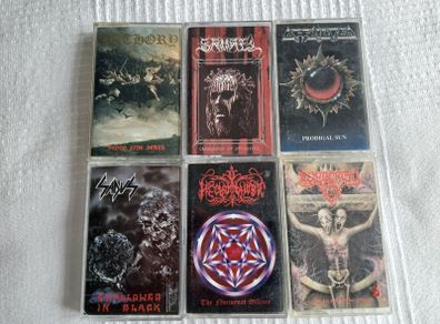 Death metal 90s tapes lot