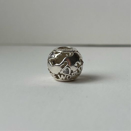 Pandora Sterling Silver Around The World Charm