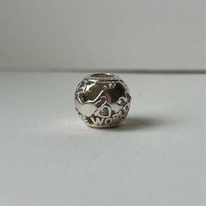Pandora Sterling Silver Around The World Charm
