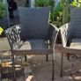 3x wicker chairs Image 2