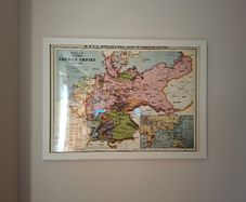 Map of Germany 1914