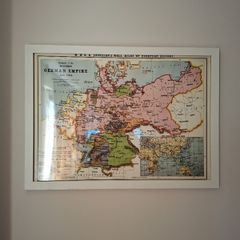 Map of Germany 1914