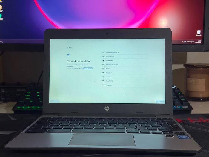 Laptop HP Chromebook 11-V051SA/N3060/4GB Ram/16GB SSD/11"
