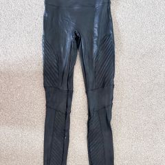 Spanx Moto Black Leggings S