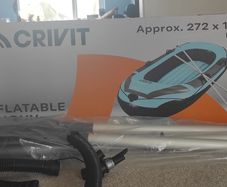CRIVIT Inflatable Dinghy 260kg  3 Person 50 ONO