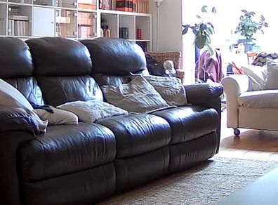 Sofa Brown Recliner