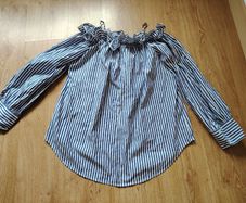 Stripy holiday Blouse  Size 12