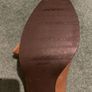 Stuart Weitzman metallic gold leather high heels Size 7.5 Image 5