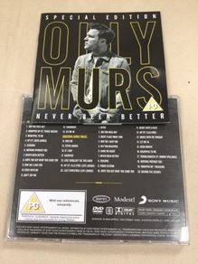 Olly Mars never been better dvd only tour hits