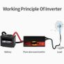 Pure Sine Wave Inverter DC 12v AC 220v Power 5kw 5000W Car Inverter Converte With cable kit Image 2