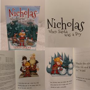 Nicholas When Santa Was A Boy Storybook