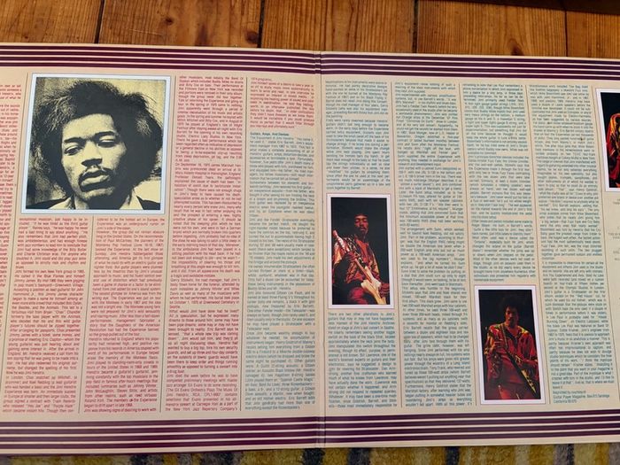 Jimi Hendrix vinyl lp