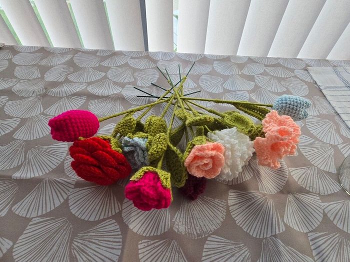 Handmade Crochet Flowers