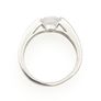 Vintage 925 Sterling Silver & Cubic Zirconia Solitaire Ring Image 6
