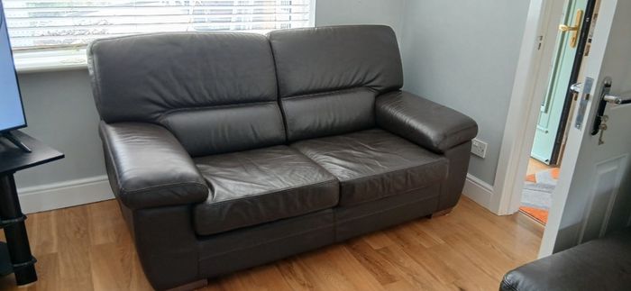 leather sofa