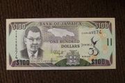 Jamaica 2012.100 Dollars.Uncirculated Banknote.