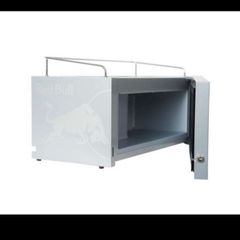 Red Bull Fridge Back Bar Silver Cooler Eco LED Illuminated Fridge Cooler