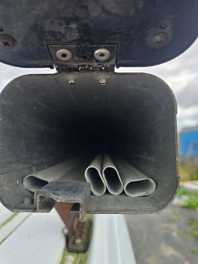 Rhino Van Roof Rack / Roof Bars + 3m Lockable Pipe