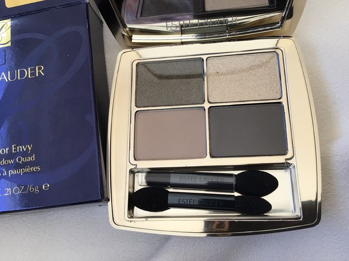Brand New Estee Lauder Pure Color Envy Luxe Eyeshadow Quad Metal Moss