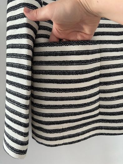 LK Bennet stripped blazer