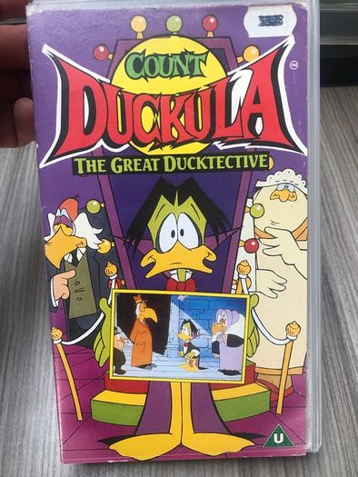 Count Duckula Vhs Tape For Sale in Carlanstown, Meath from loisobrien