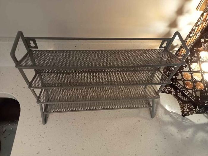 4 tiered small shelves (29cm wide x 21cm high)