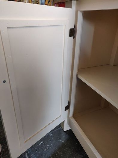 Solid wood storage cabinet